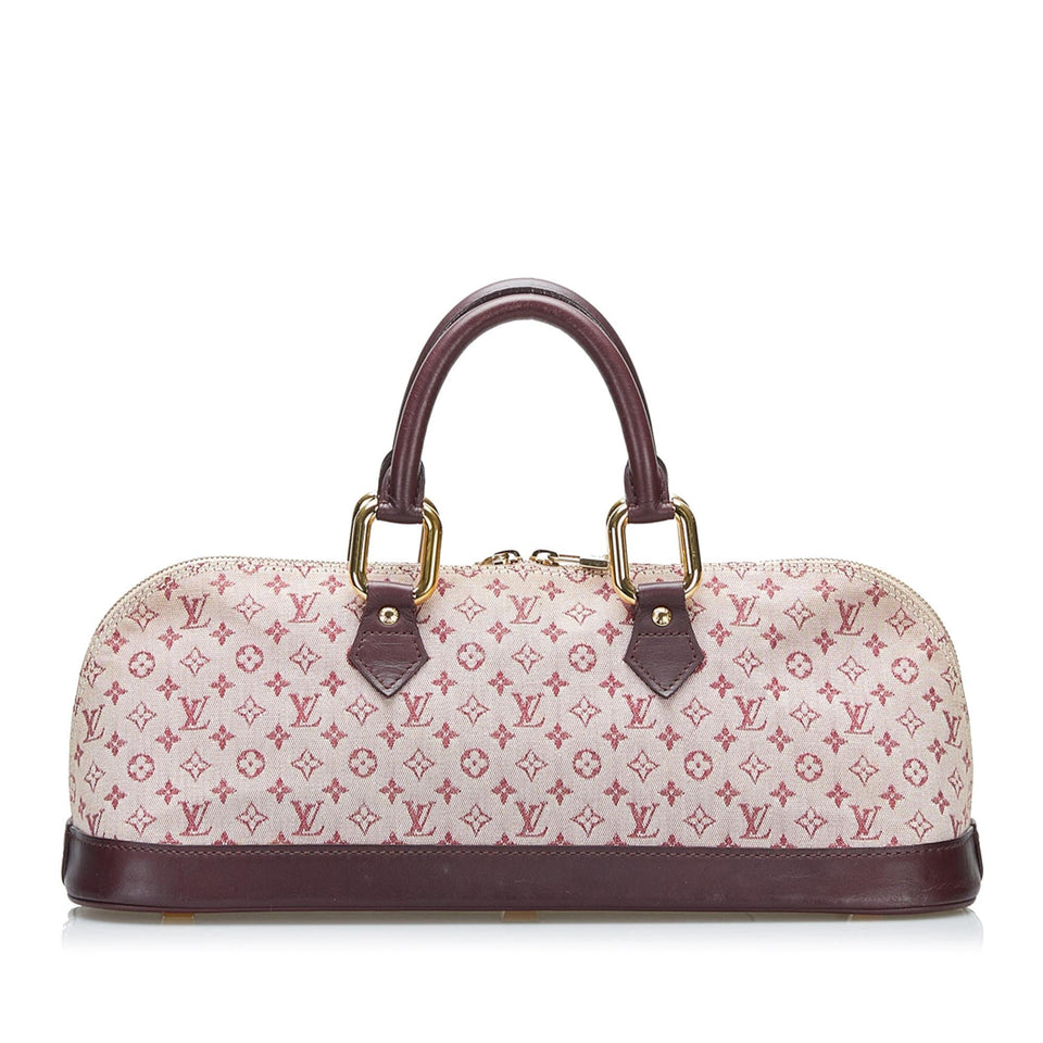 Louis Vuitton Monogram Mini Lin Alma Horizontal (SHG-37247)