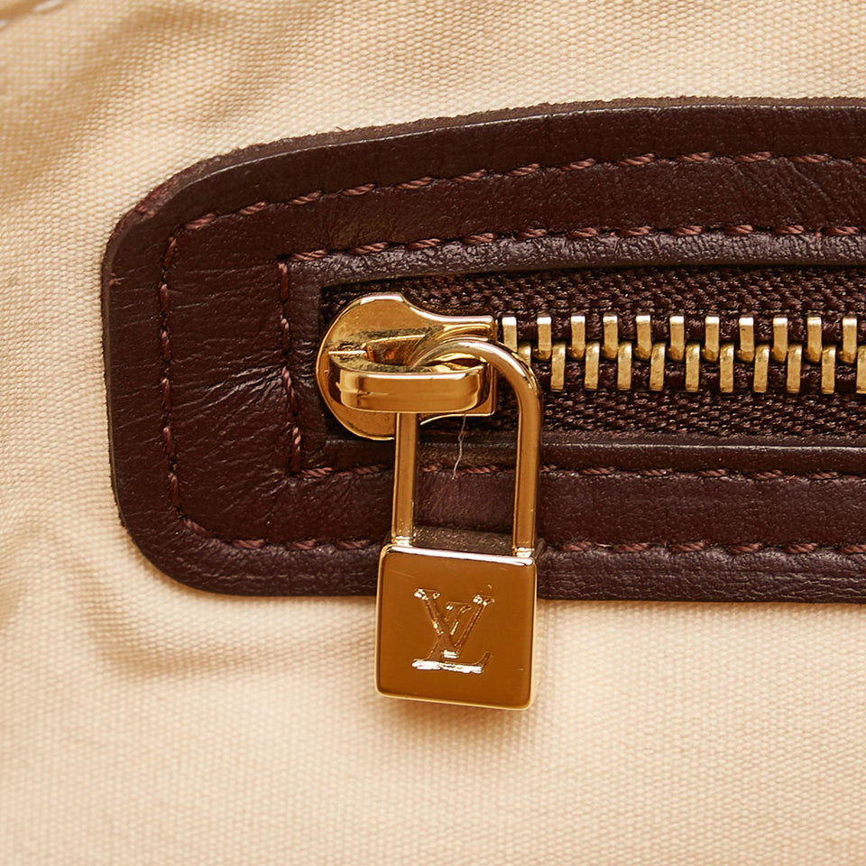 Louis Vuitton Monogram Mini Lin Alma Horizontal (SHG-37247)