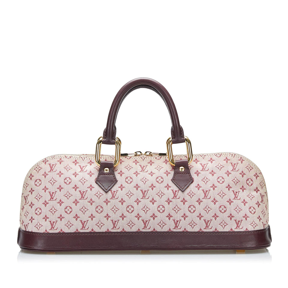 Louis Vuitton Monogram Mini Lin Alma Horizontal (SHG-37247)