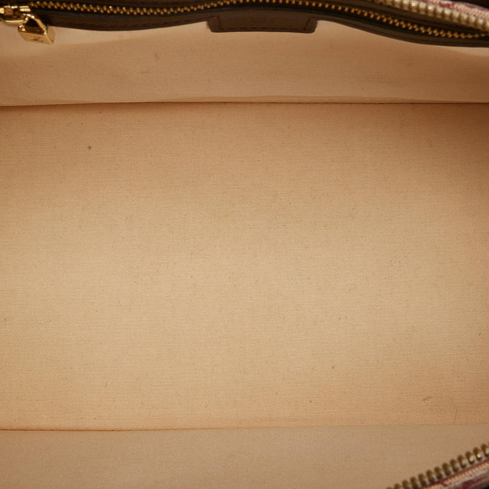 Louis Vuitton Monogram Mini Lin Alma Horizontal (SHG-37247)