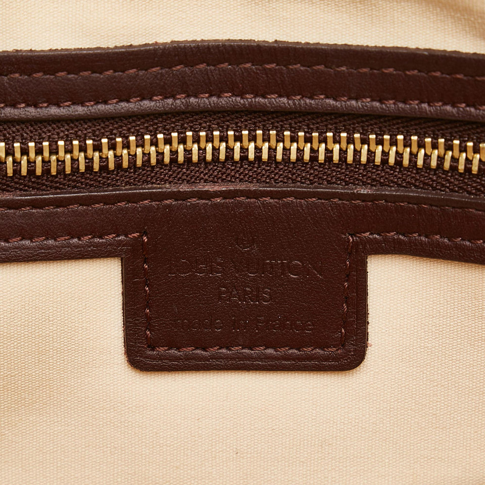 Louis Vuitton Monogram Mini Lin Alma Horizontal (SHG-37247)
