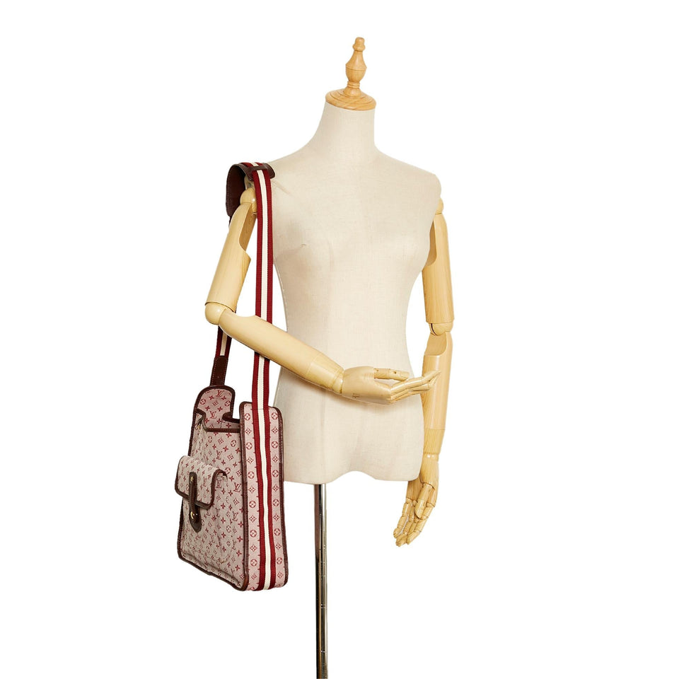 Louis Vuitton Monogram Mini Lin Besace Mary Kate (SHG-qUhQ8f)