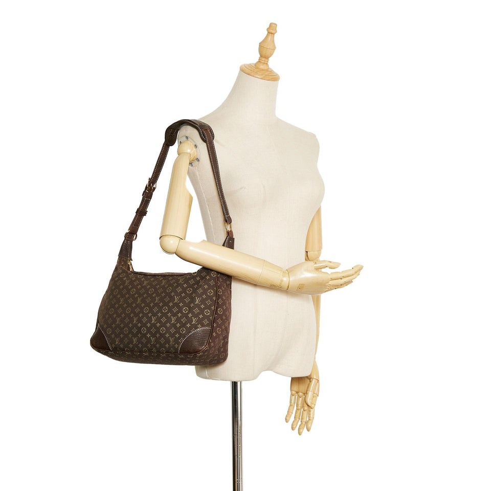 Louis Vuitton Monogram Mini Lin Boulogne (SHG-94awv5)