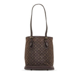 Louis Vuitton Monogram Mini Lin Bucket PM (SHG-hyXxlH)