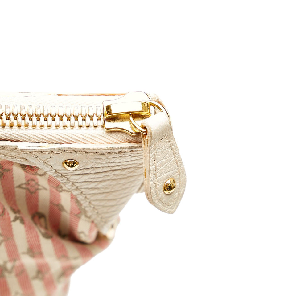 Louis Vuitton Monogram Mini Lin Croisette Marina PM (SHG-33303)