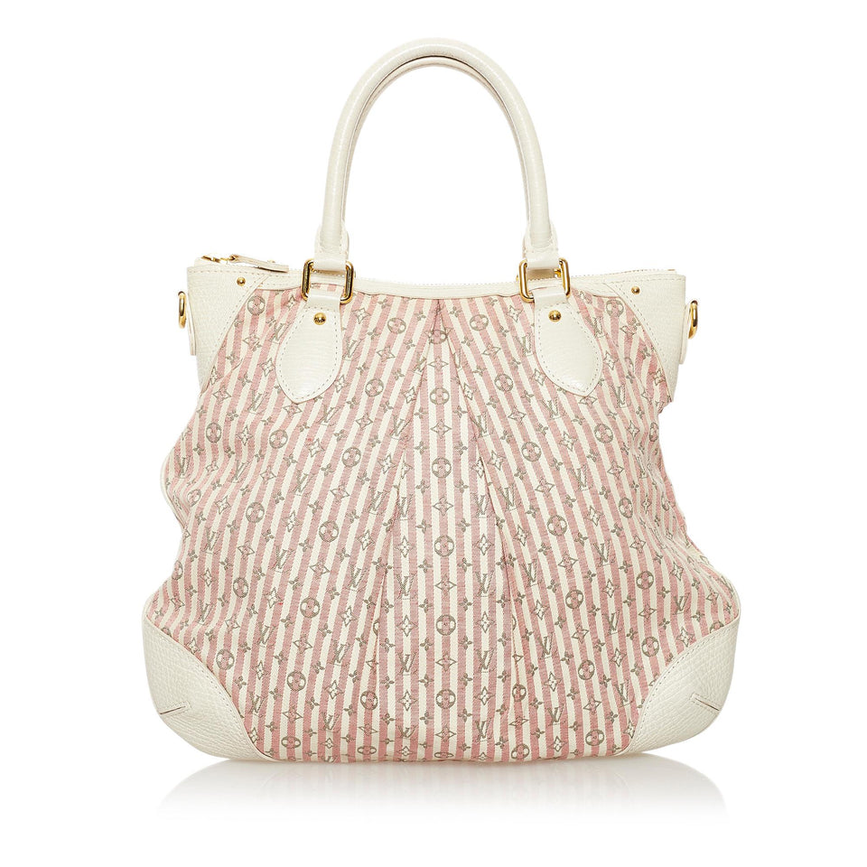 Louis Vuitton Monogram Mini Lin Croisette Marina PM (SHG-33303)