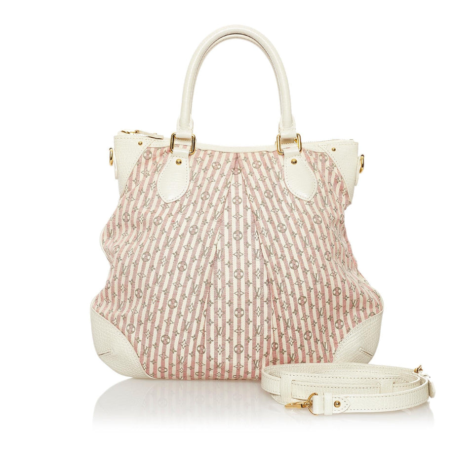 Louis Vuitton Monogram Mini Lin Croisette Marina PM (SHG-33303)