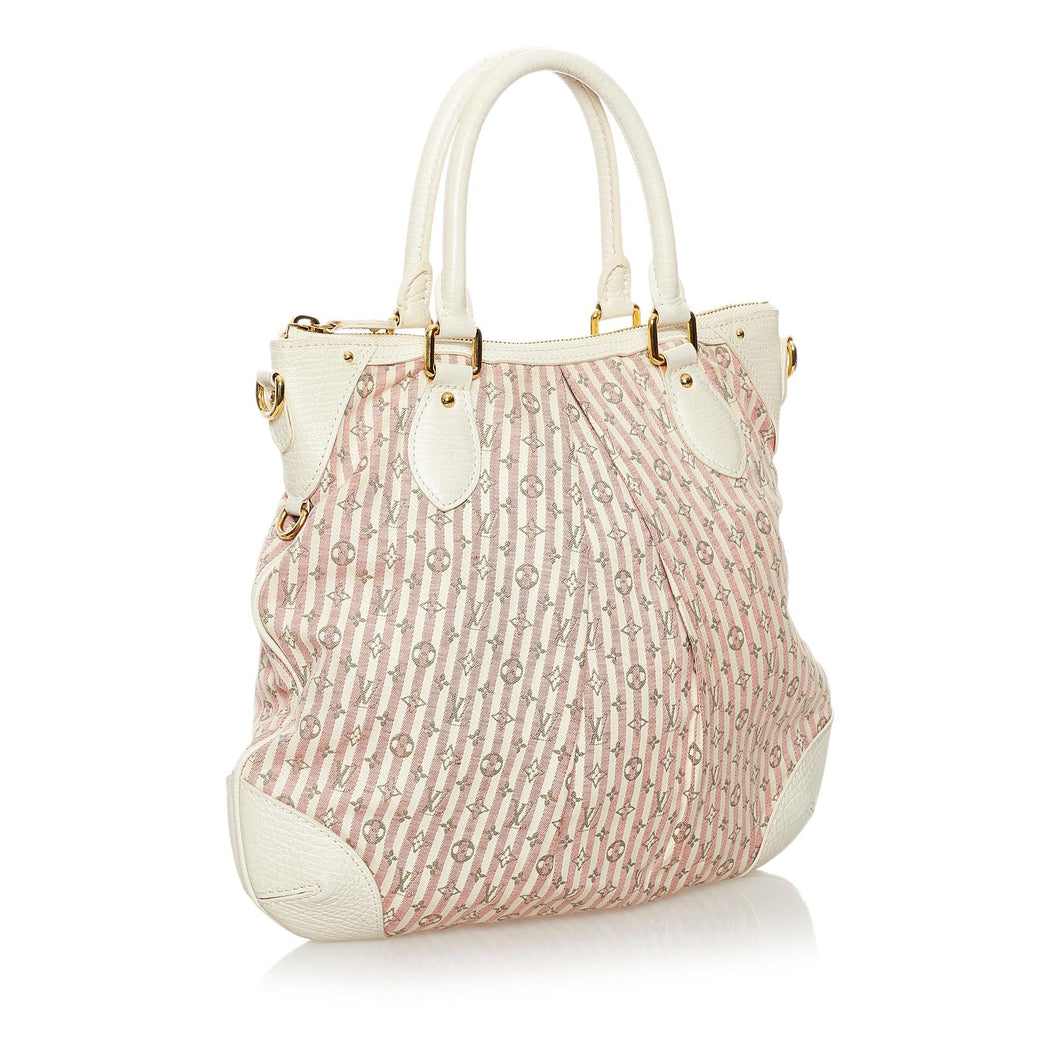 Louis Vuitton Monogram Mini Lin Croisette Marina PM (SHG-33303)
