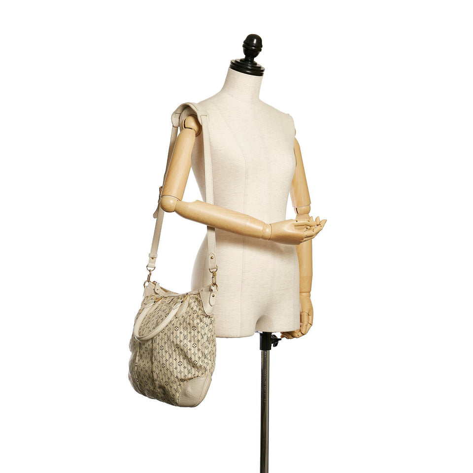 Louis Vuitton Monogram Mini Lin Croisette Marina PM (SHG-33658)