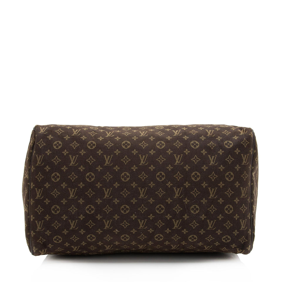 Louis Vuitton Monogram Mini Lin Speedy 30 Satchel (SHF-XD8FwF)