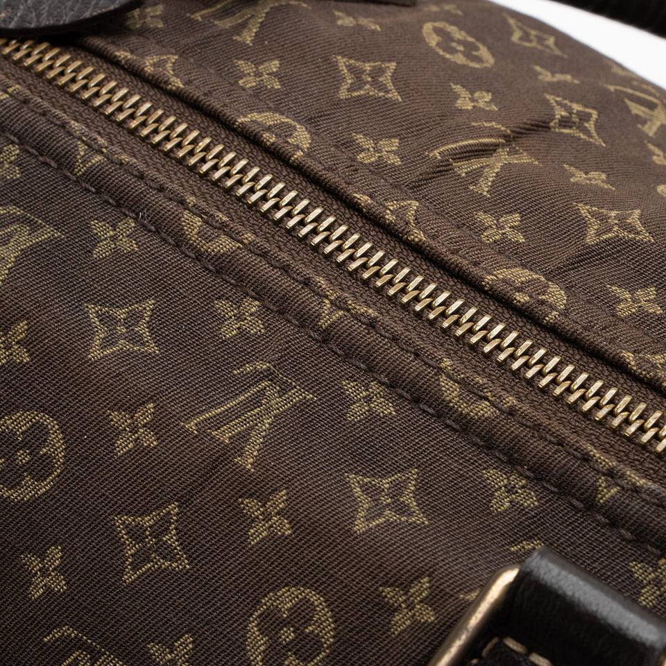 Louis Vuitton Monogram Mini Lin Speedy 30 Satchel (SHF-XD8FwF)