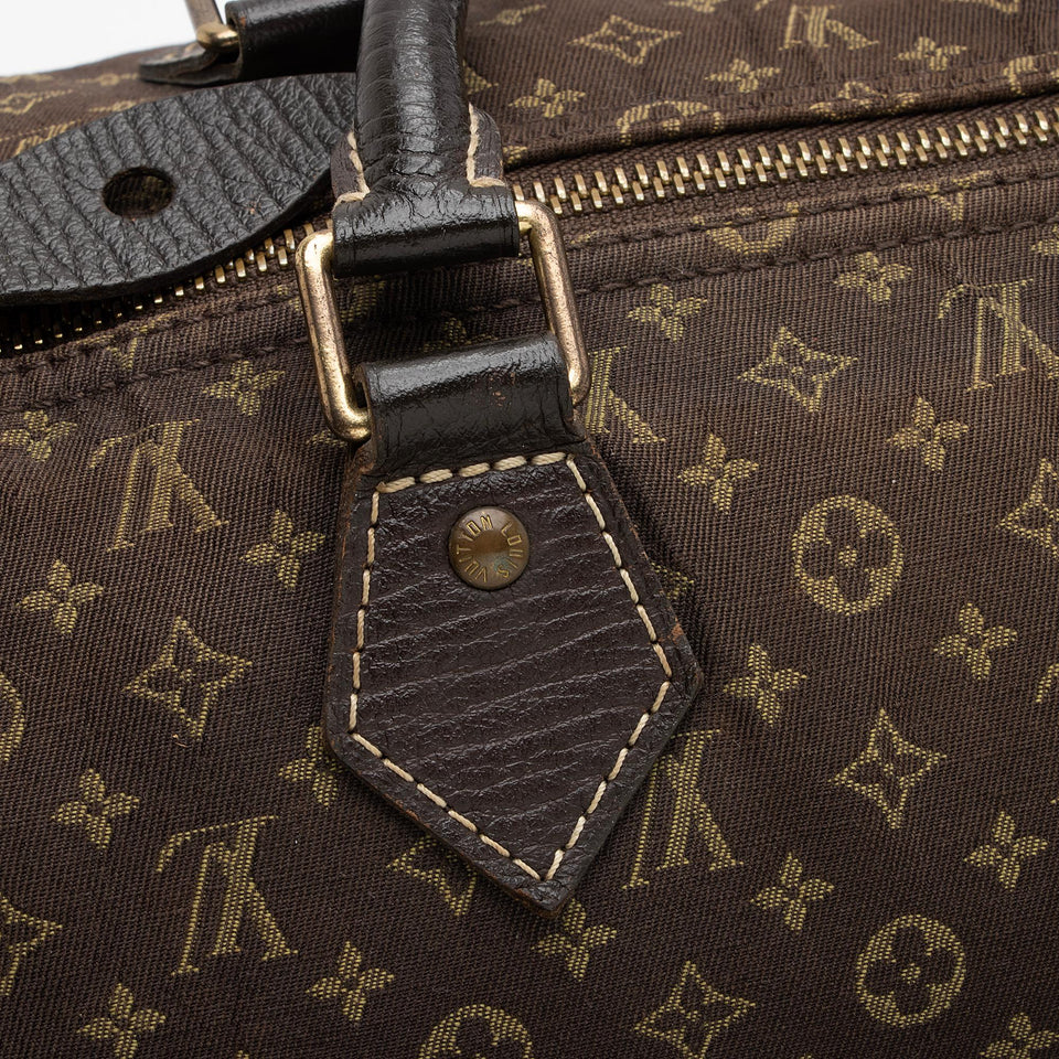 Louis Vuitton Monogram Mini Lin Speedy 30 Satchel (SHF-XD8FwF)