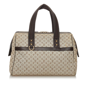 Louis Vuitton Monogram Mini Lin Josephine GM (SHG-33412)