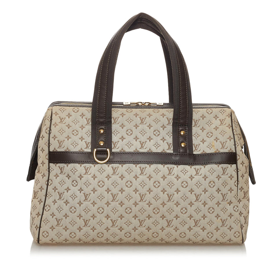 Louis Vuitton Monogram Mini Lin Josephine GM (SHG-33412)