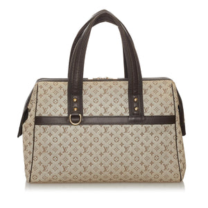 Louis Vuitton Monogram Mini Lin Josephine GM (SHG-33412)