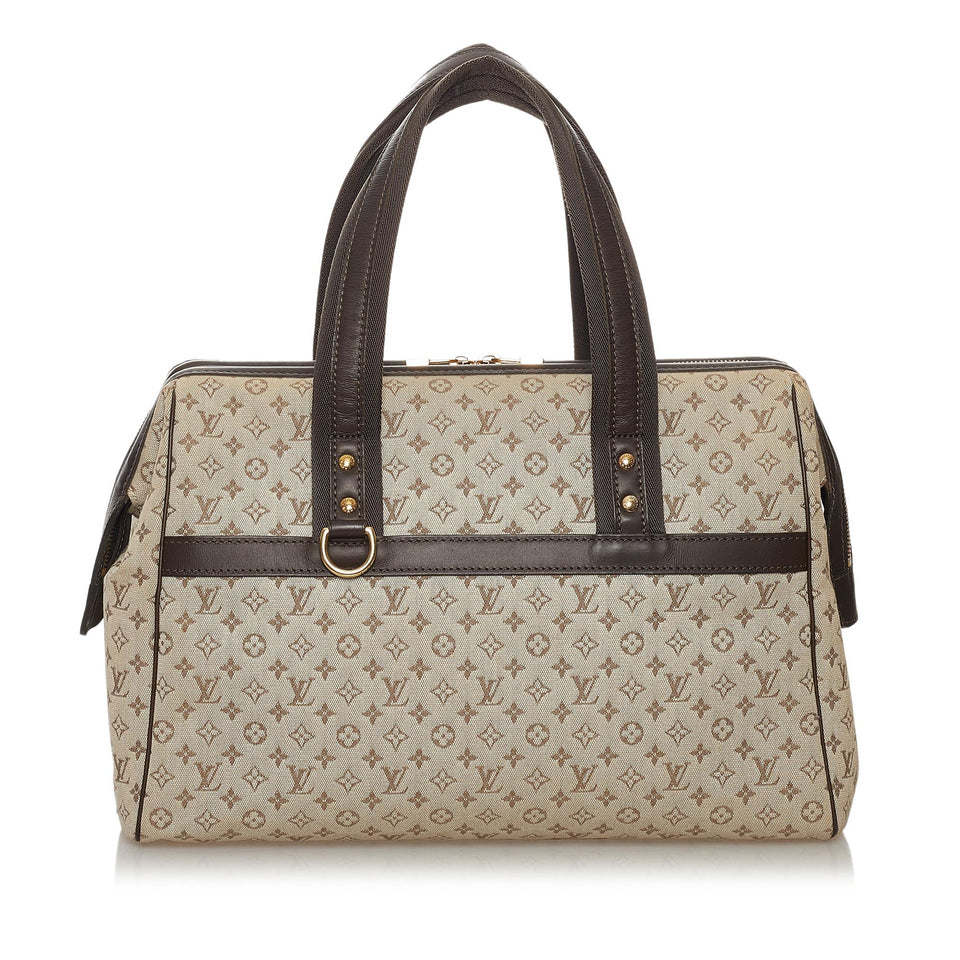 Louis Vuitton Monogram Mini Lin Josephine GM (SHG-33412)