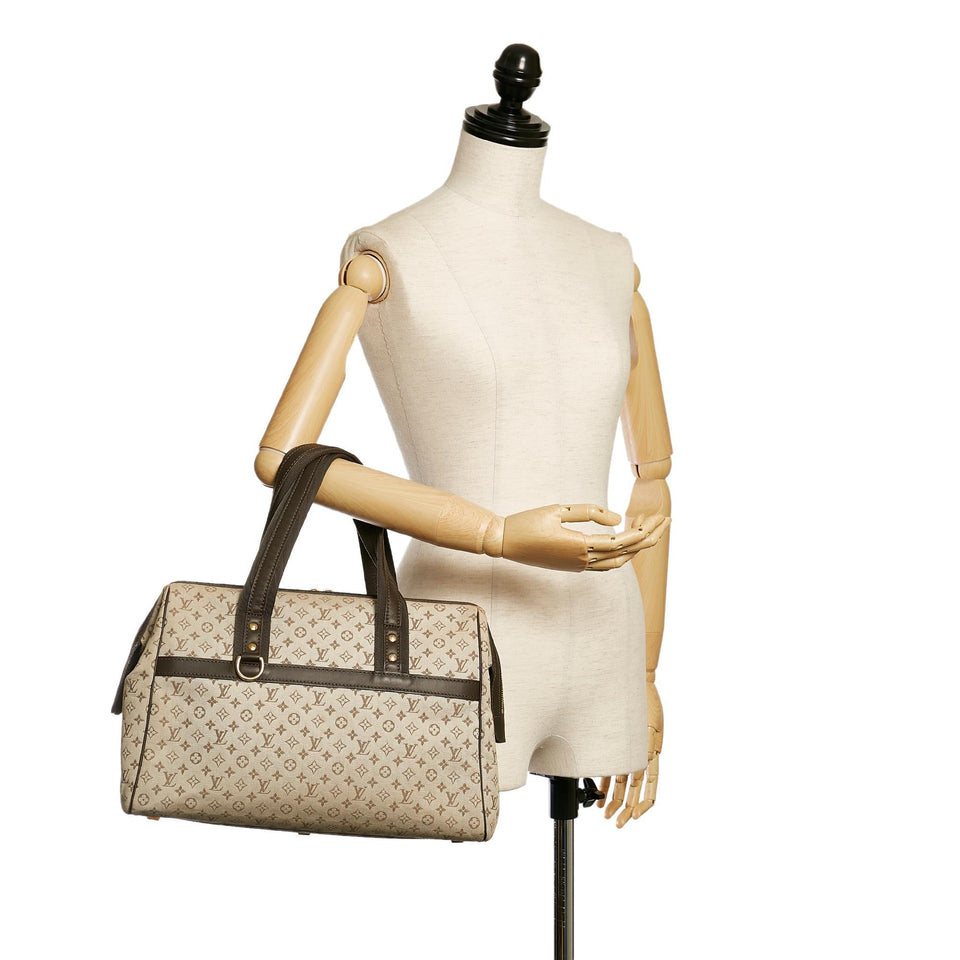 Louis Vuitton Monogram Mini Lin Josephine GM (SHG-33412)