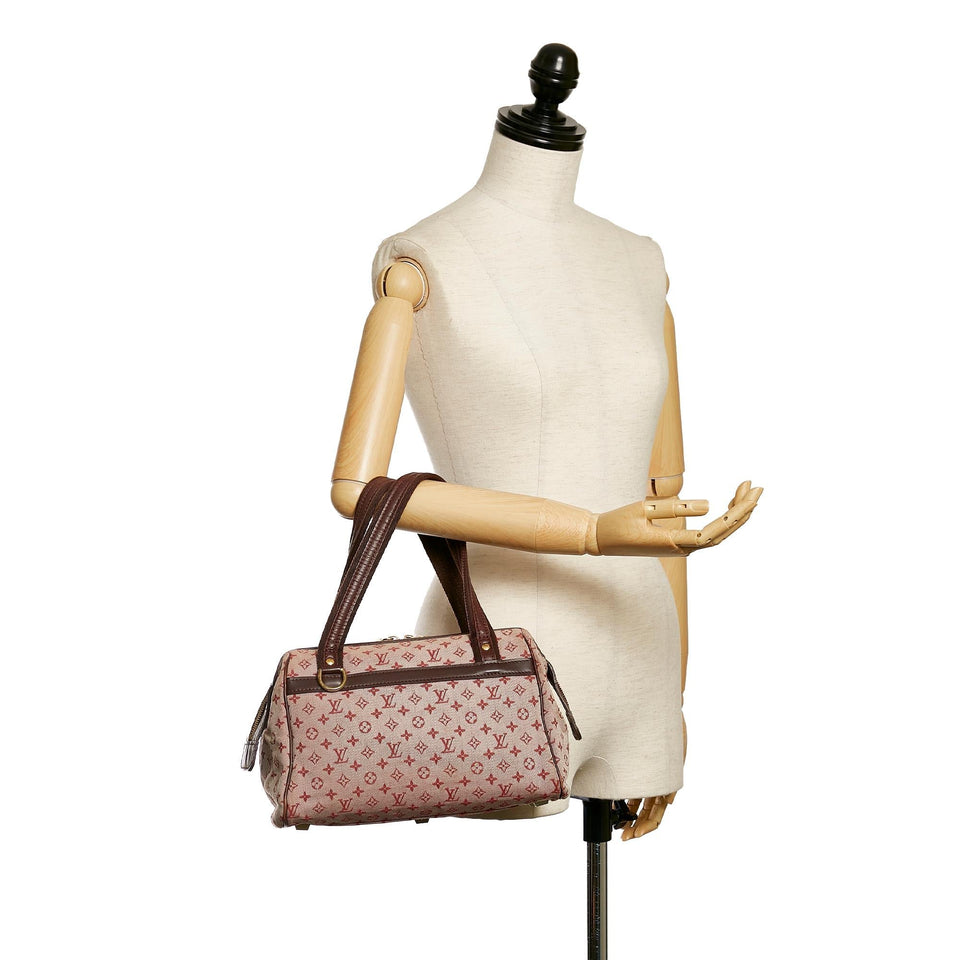 Louis Vuitton Monogram Mini Lin Josephine PM (SHG-31735)