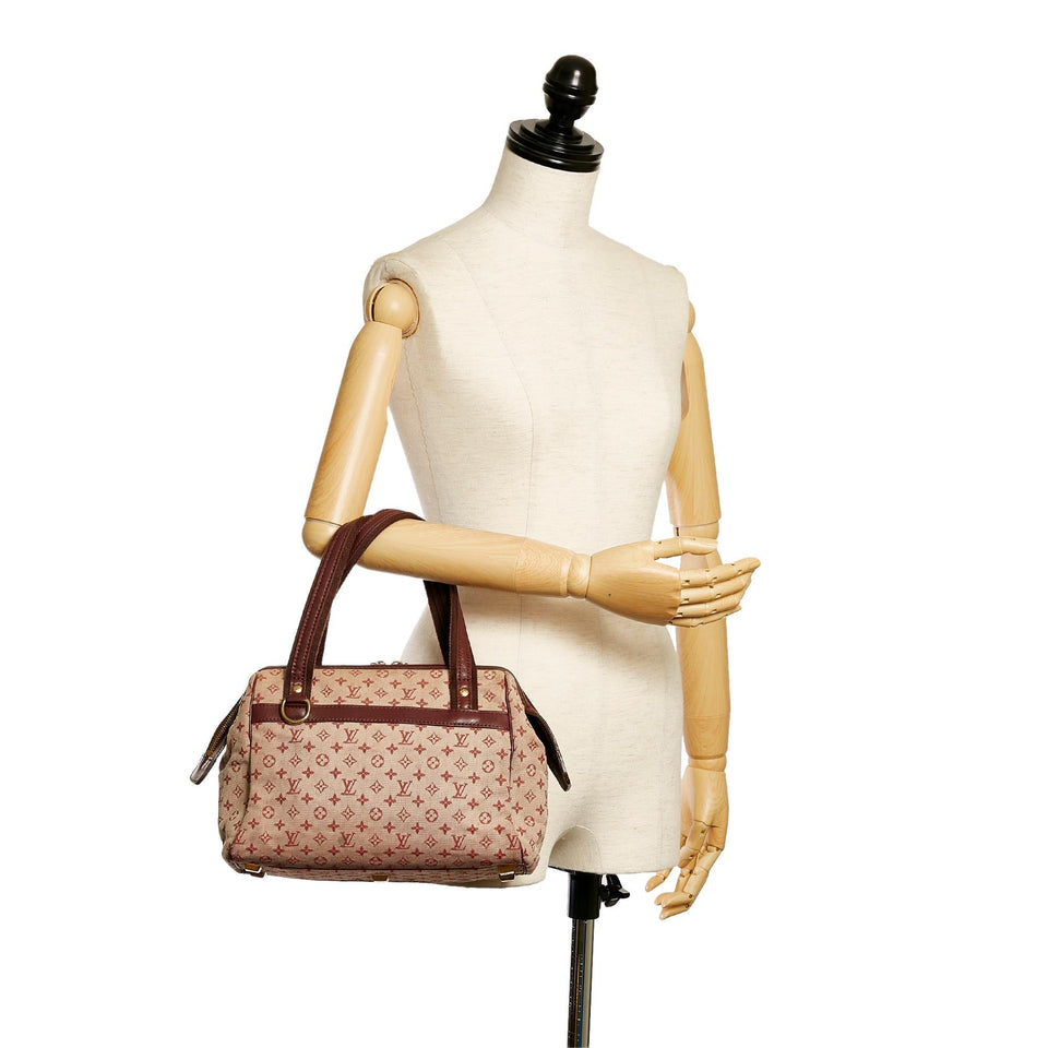 Louis Vuitton Monogram Mini Lin Josephine PM (SHG-33024)