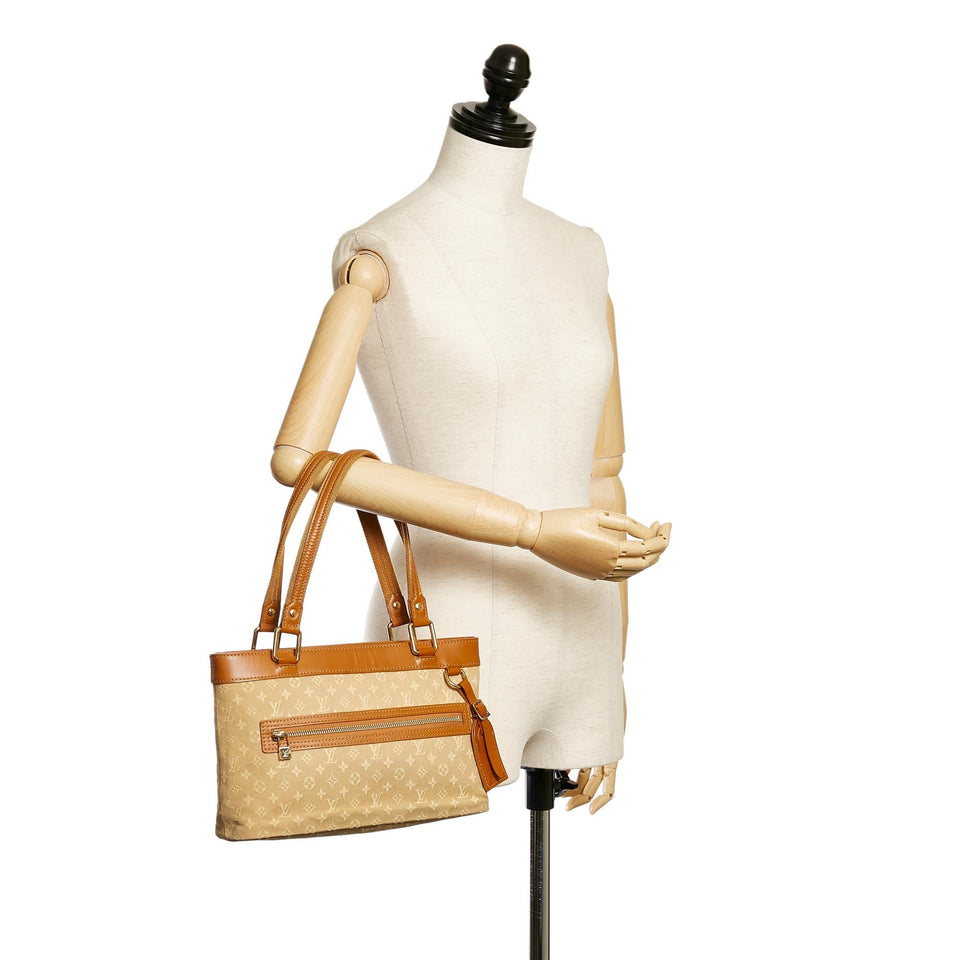 Louis Vuitton Monogram Mini Lin Lucille PM (SHG-32908)