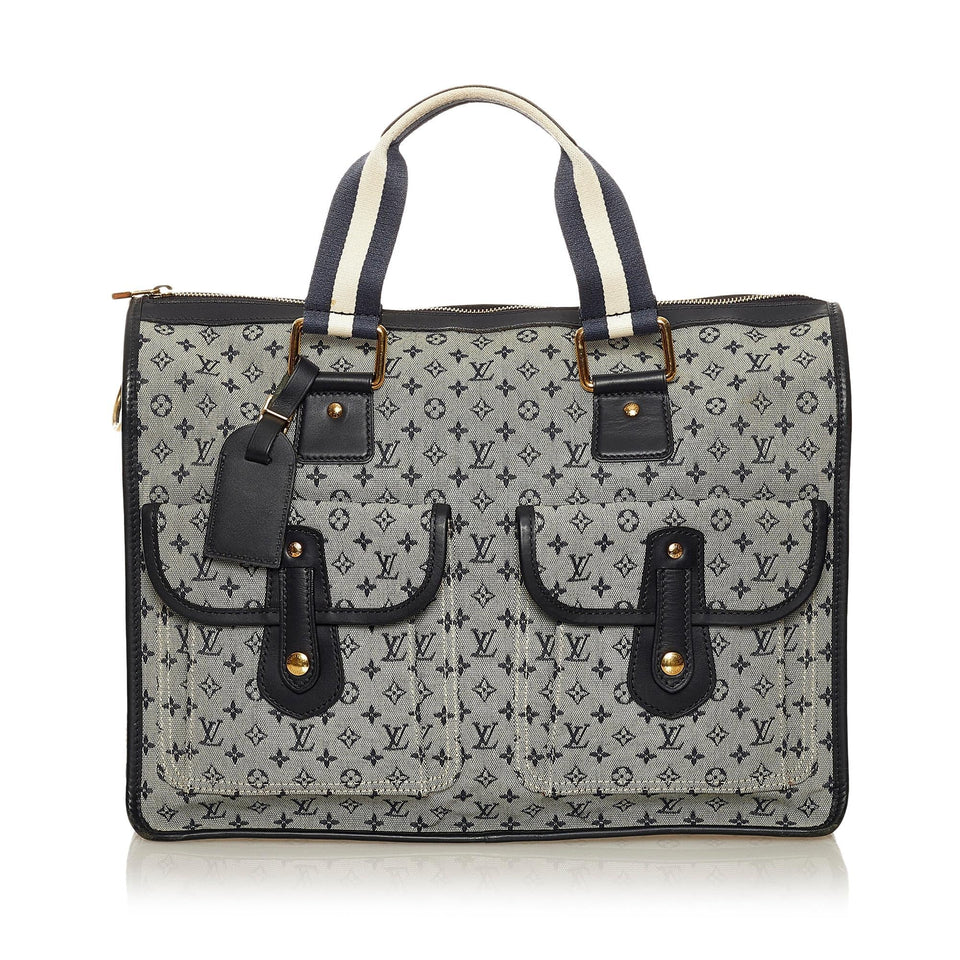 Louis Vuitton Monogram Mini Lin Sac Mary Kate 48H (SHG-34986)