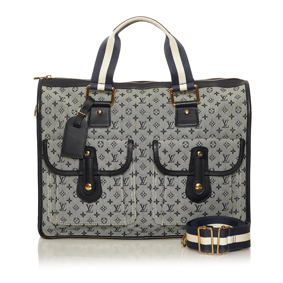 Louis Vuitton Monogram Mini Lin Sac Mary Kate 48H (SHG-34986)