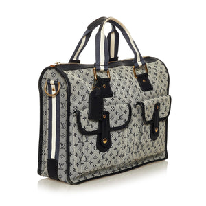 Louis Vuitton Monogram Mini Lin Sac Mary Kate 48H (SHG-34986)