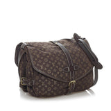 Louis Vuitton Monogram Mini Lin Saumur (SHG-ebR5Au)