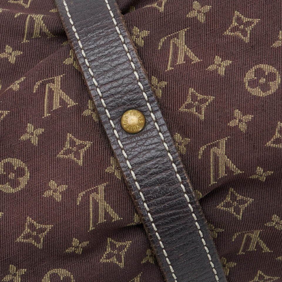 Louis Vuitton Monogram Mini Lin Saumur (SHG-WCcvvk)