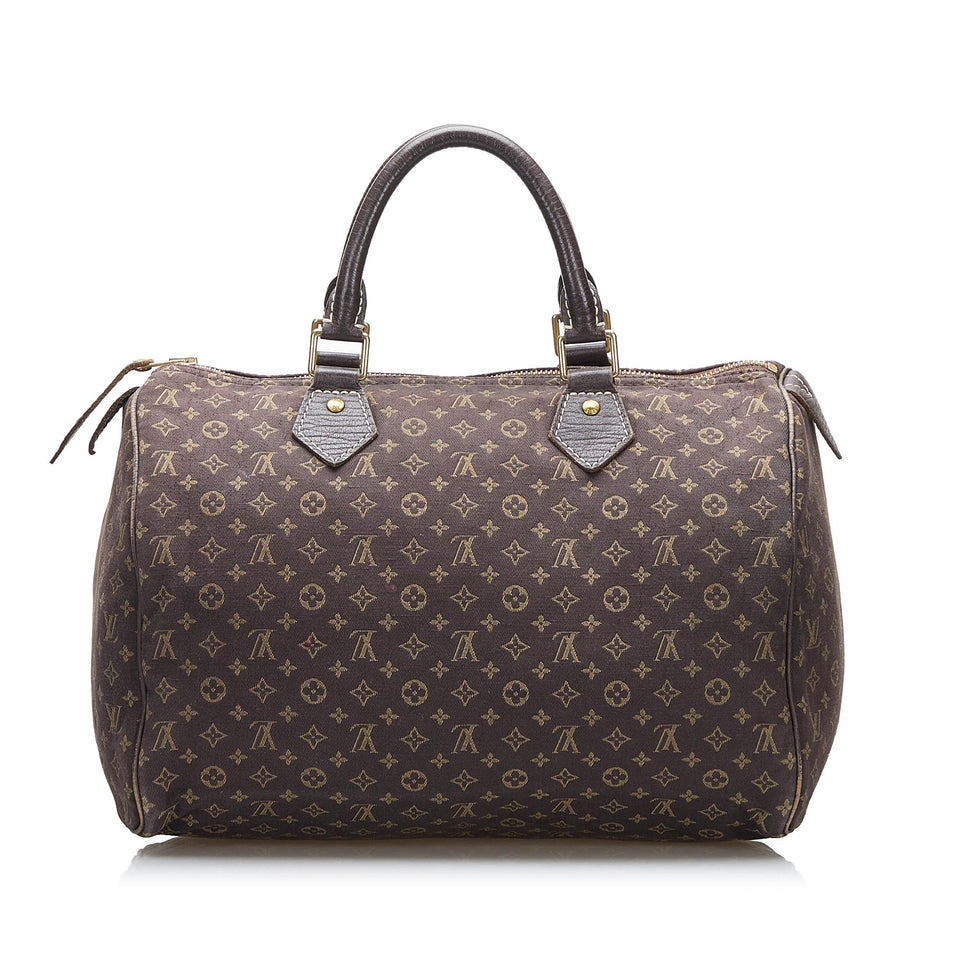 Louis Vuitton Monogram Mini Lin Speedy 30 (SHG-bRIVu5)