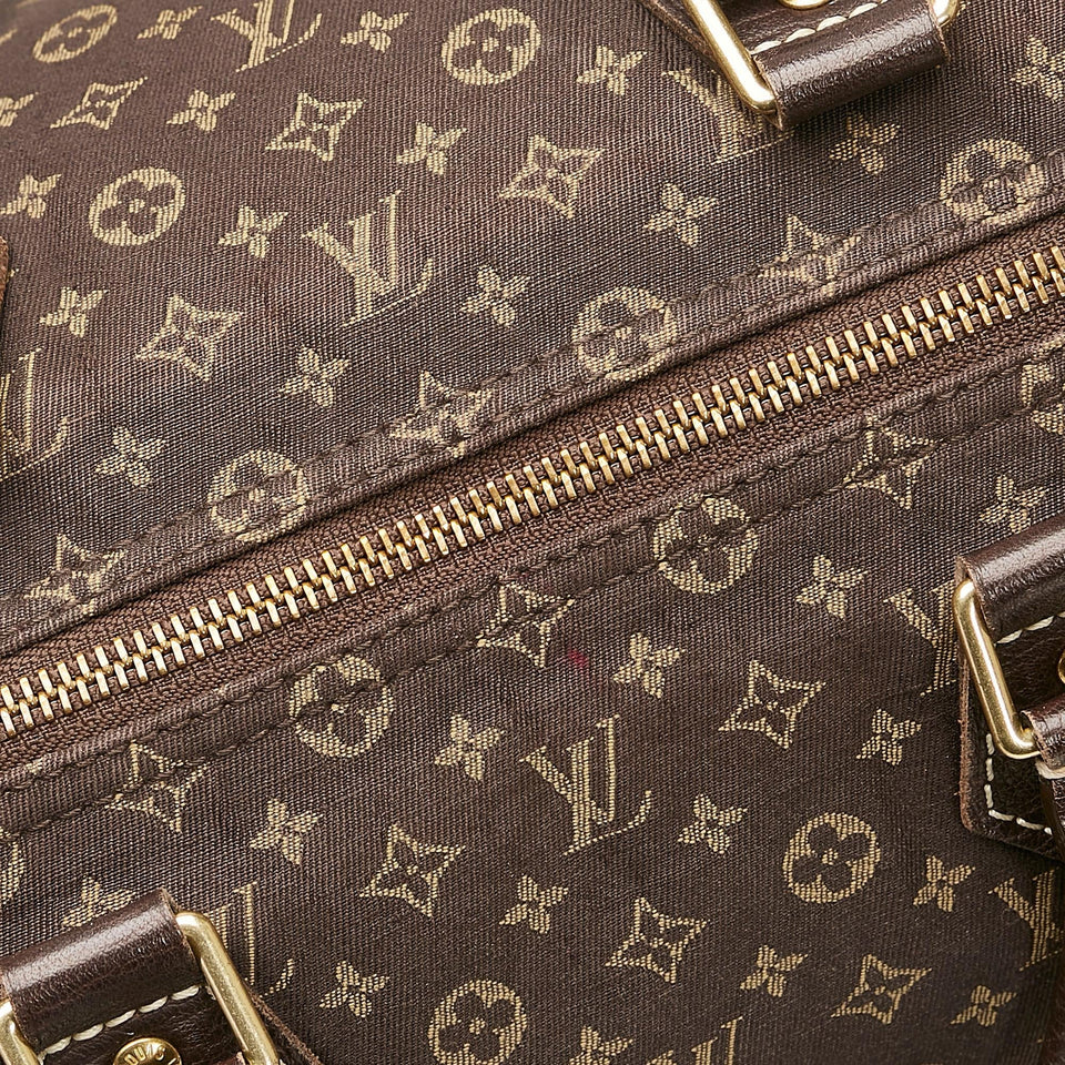 Louis Vuitton Monogram Mini Lin Speedy 30 (SHG-bRIVu5)