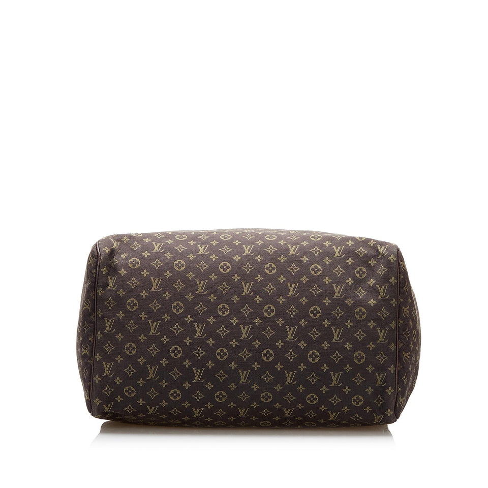 Louis Vuitton Monogram Mini Lin Speedy 30 (SHG-CDWbuK)