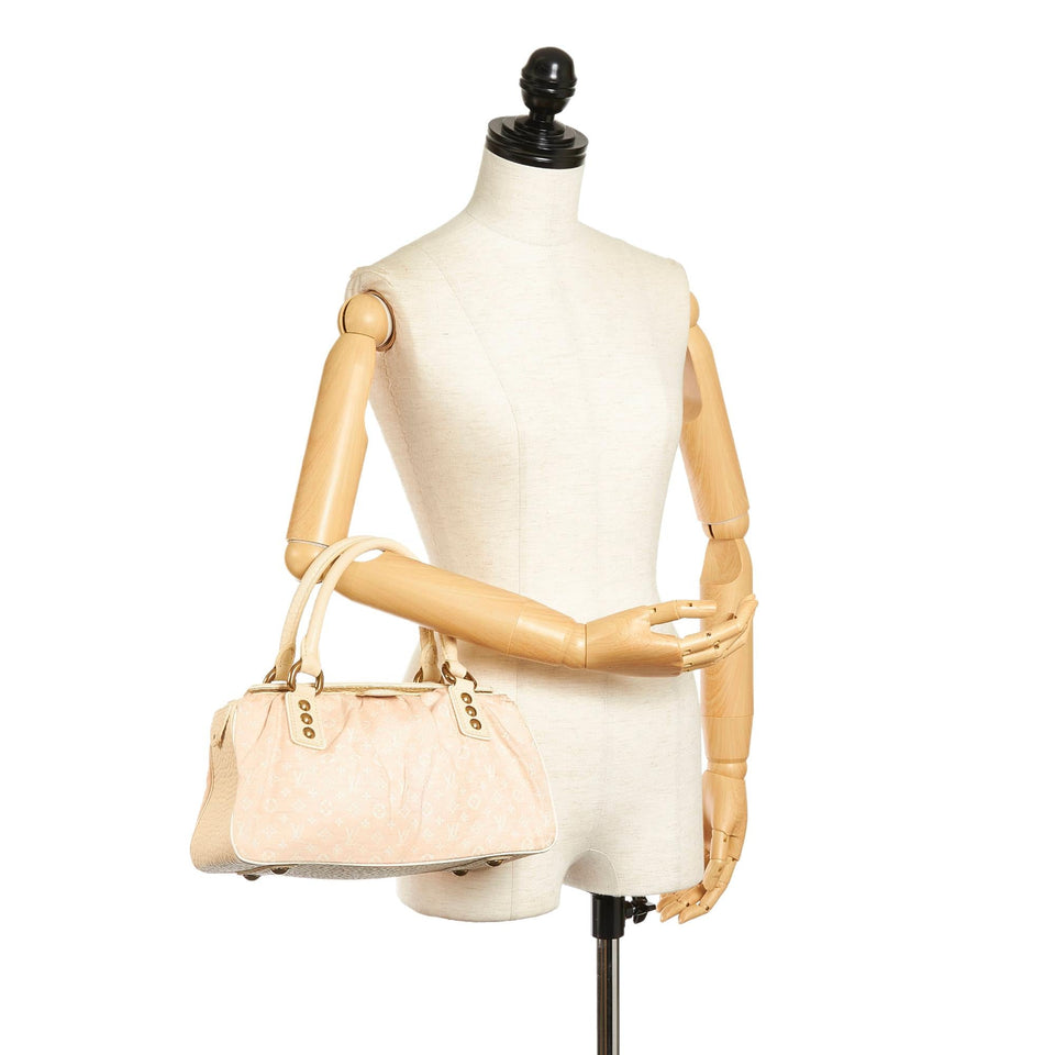Louis Vuitton Monogram Mini Lin Trapeze PM (SHG-34041)