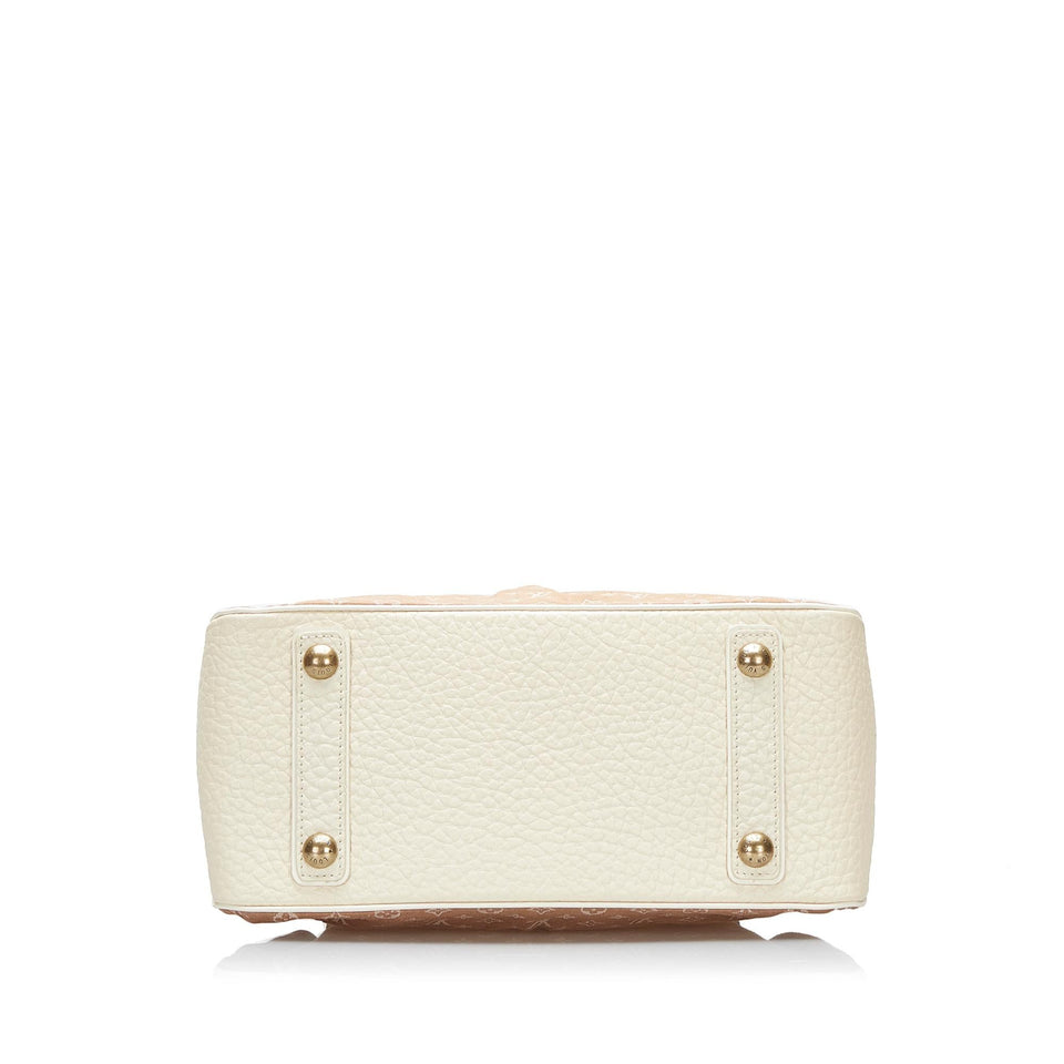 Louis Vuitton Monogram Mini Lin Trapeze PM (SHG-CfgaZX)