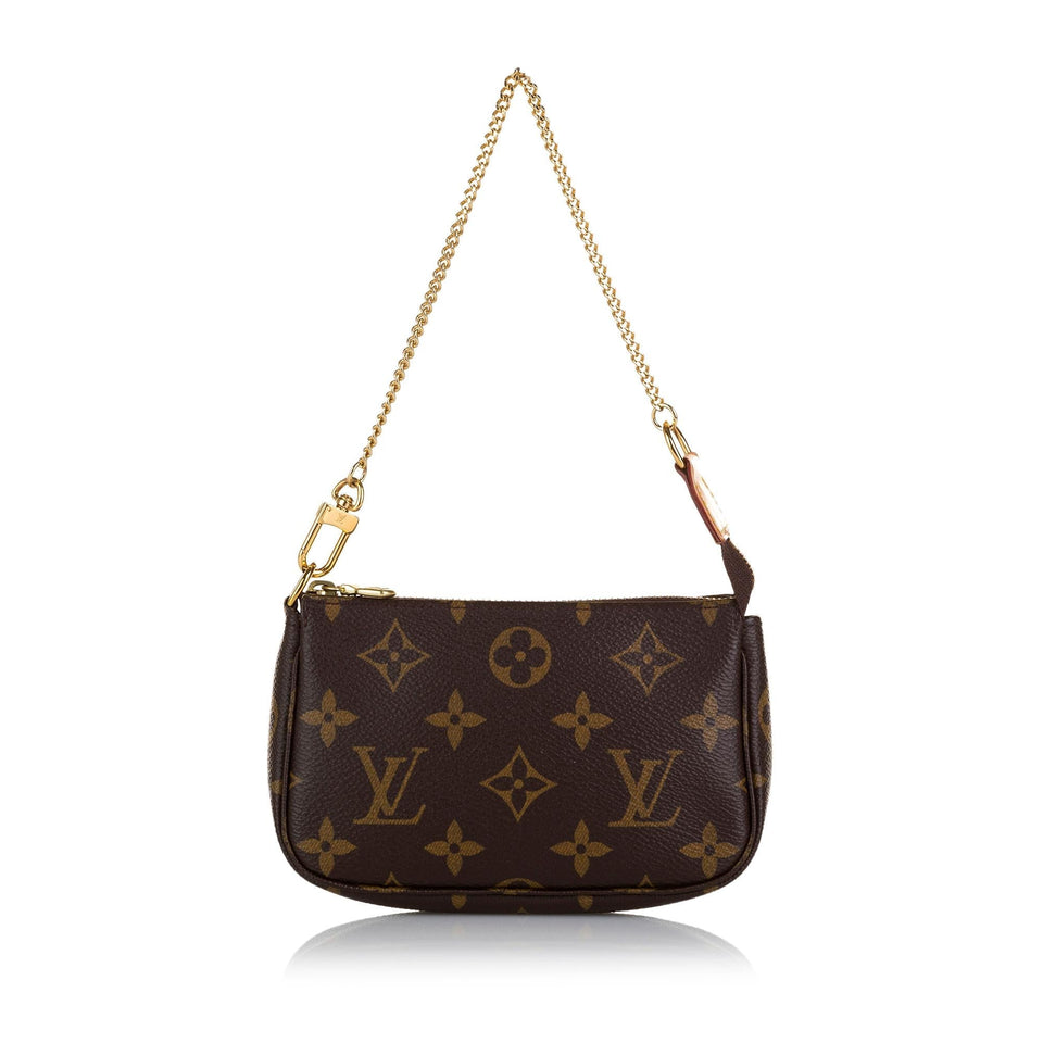 Louis Vuitton Monogram Mini Pochette Accessoires (SHG-36537)