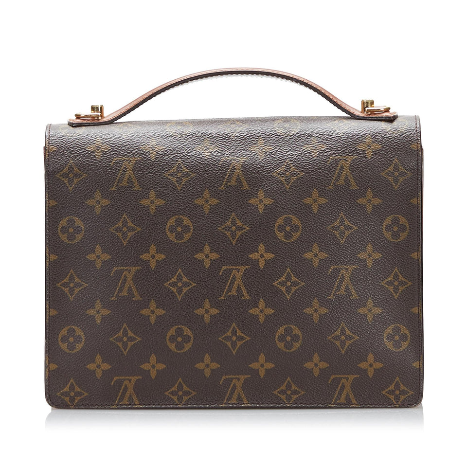 Louis Vuitton Monogram Monceau 28 (SHG-37042)