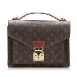 Louis Vuitton Monogram Monceau 28 (SHG-37042)