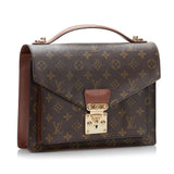Louis Vuitton Monogram Monceau 28 (SHG-37042)