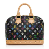 Louis Vuitton Monogram Multicolore Alma Satchel (SHF-QnpUns)