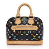 Louis Vuitton Monogram Multicolore Alma Satchel (SHF-QnpUns)