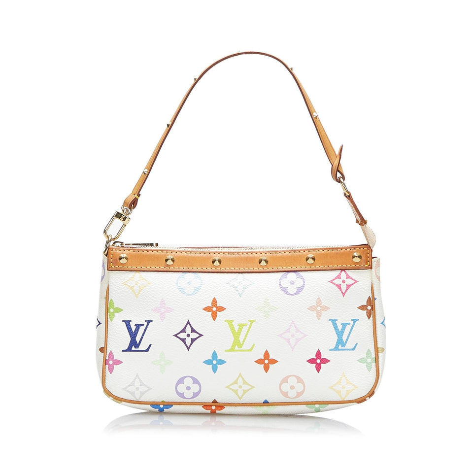 Louis Vuitton Monogram Multicolore Pochette Accessoires (SHG-9AKtmK)
