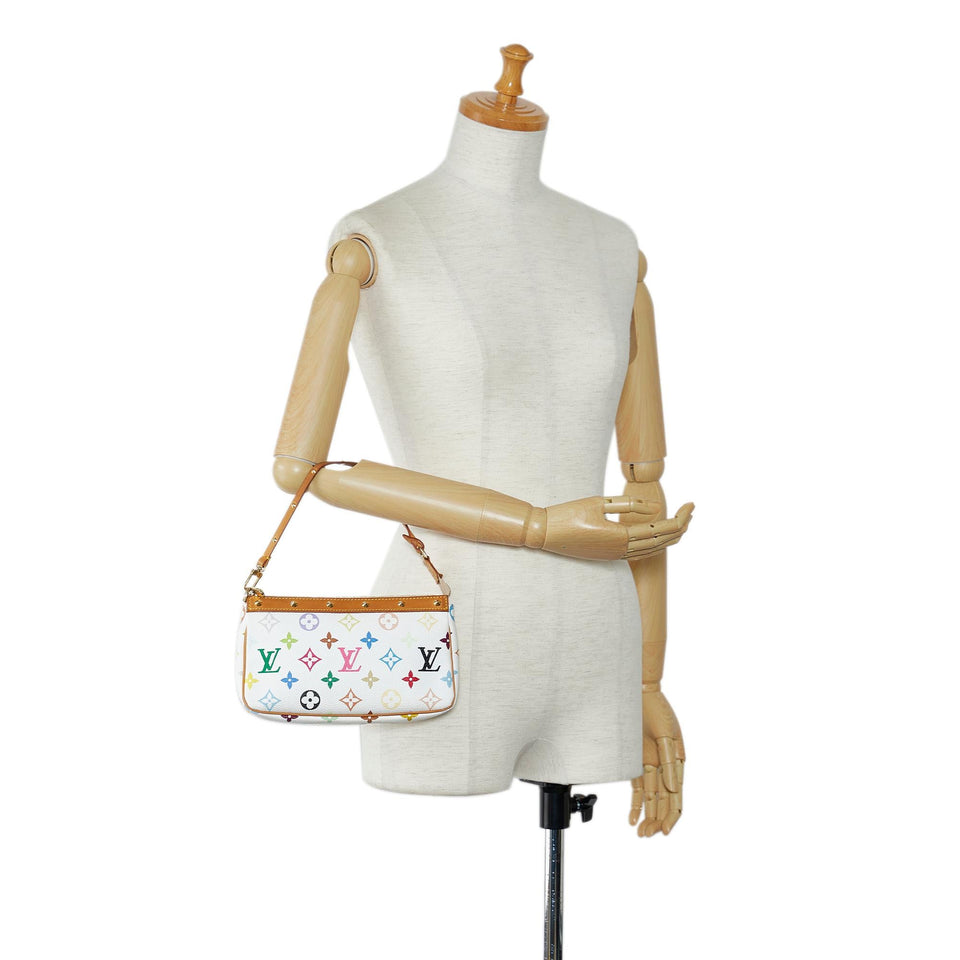 Louis Vuitton Monogram Multicolore Pochette Accessoires (SHG-yHH4pO)