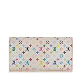Louis Vuitton Monogram Multicolore Sarah Long Wallet (SHG-y6ePuJ)