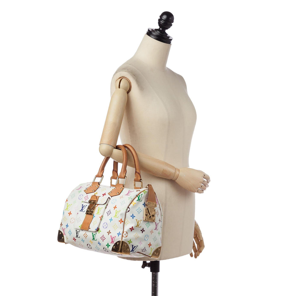 Louis Vuitton Monogram Multicolore Speedy 30 (SHG-36315)