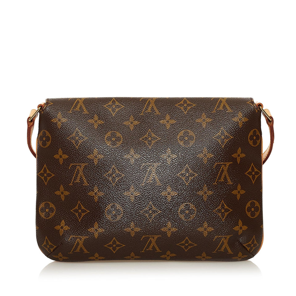 Louis Vuitton Monogram Musette Tango Long Strap (SHG-35331)