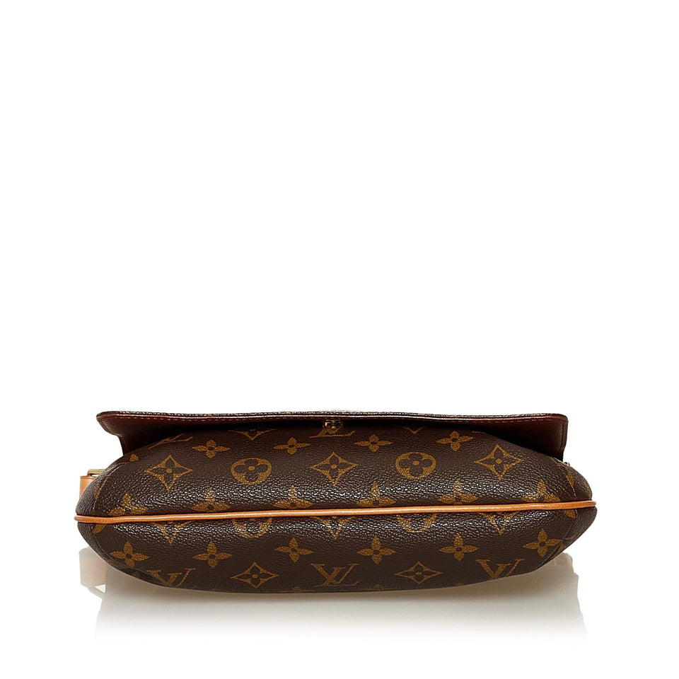 Louis Vuitton Monogram Musette Tango Long Strap (SHG-35331)