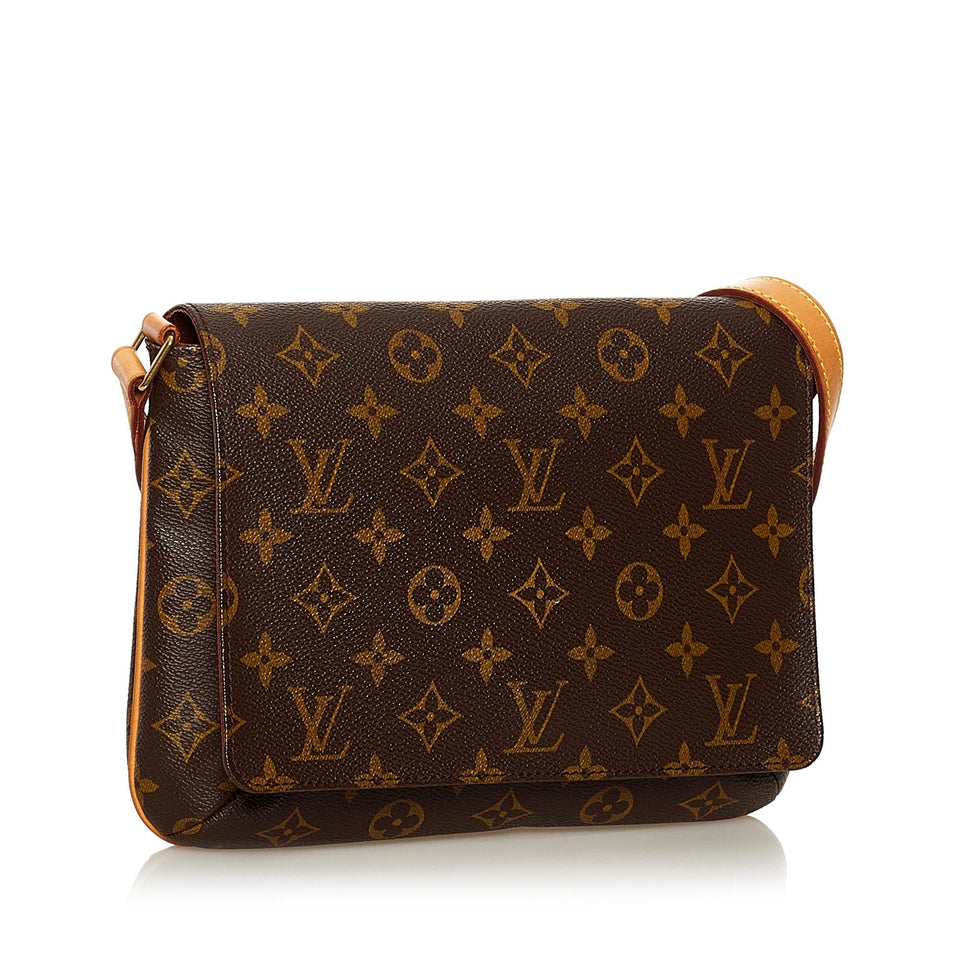Louis Vuitton Monogram Musette Tango Long Strap (SHG-35331)