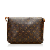 Louis Vuitton Monogram Musette Tango Long Strap (SHG-35911)