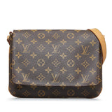 Louis Vuitton Monogram Musette Tango Short Strap (SHG-YKq65u)