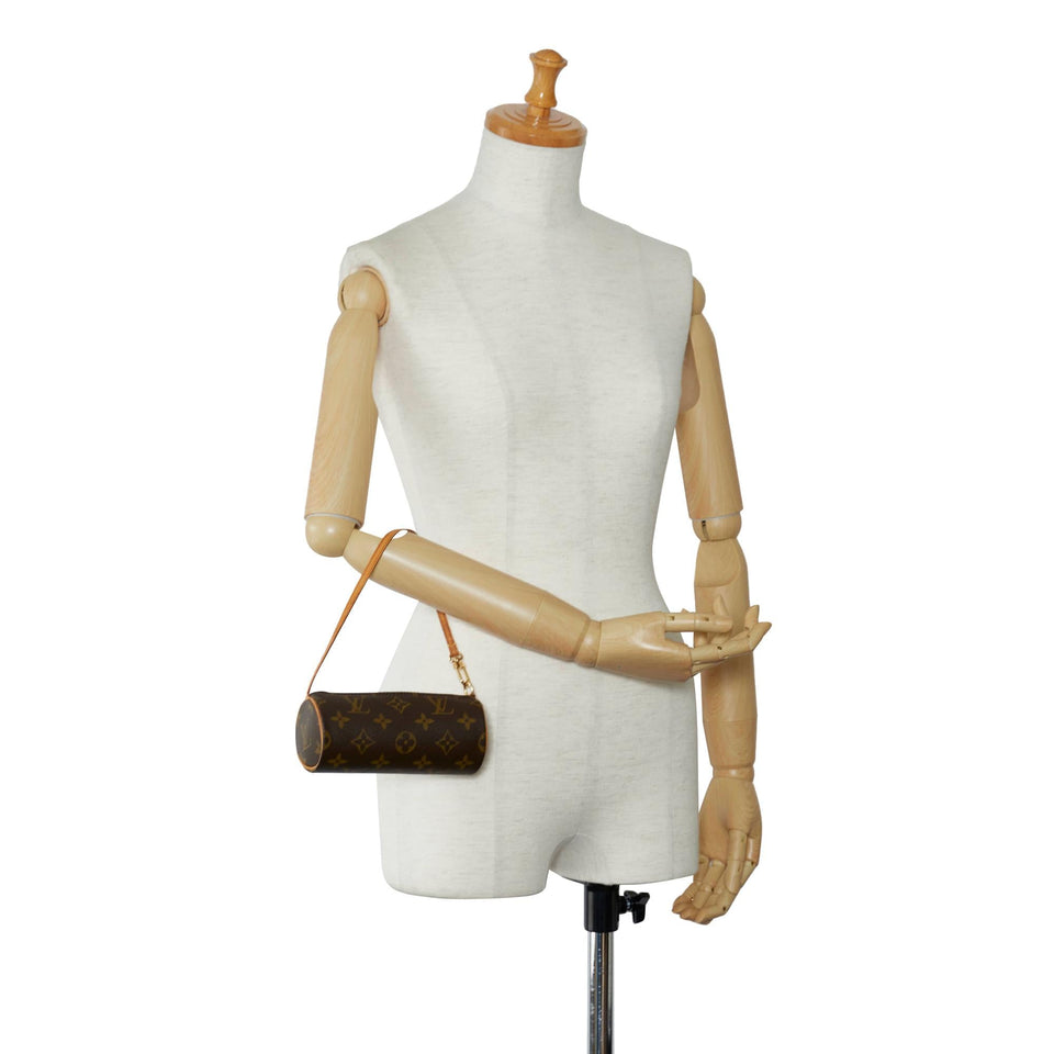 Louis Vuitton Monogram Papillon Pochette (SHG-AZCEWN)